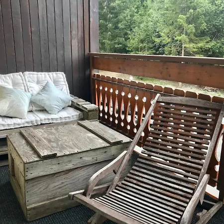公寓 Joli Studio A Crans, Emplacement Ideal Avec Balcon